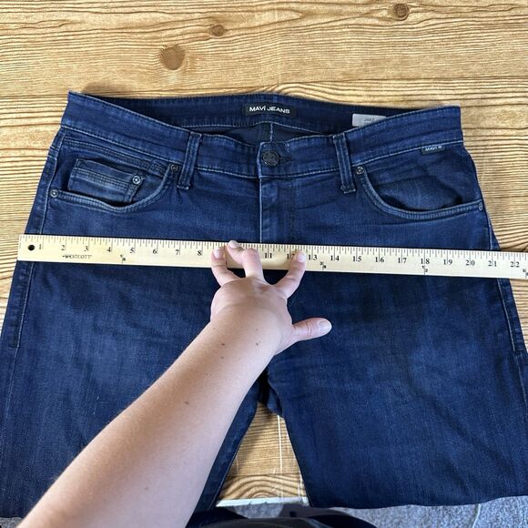 Mavi‎ Jeans Mens 36x29.5 Blue Medium Wash Jake Slim Leg Stretch Denim - Picture 7 of 16